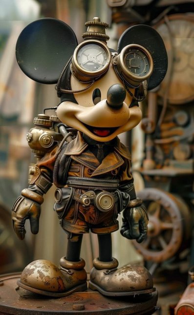 Mickey Mouse does Steampunk!