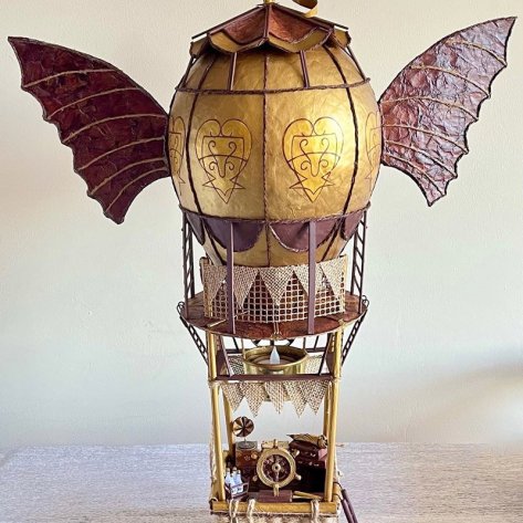 Steampunk Air Balloon Steampunk Air Balloon
