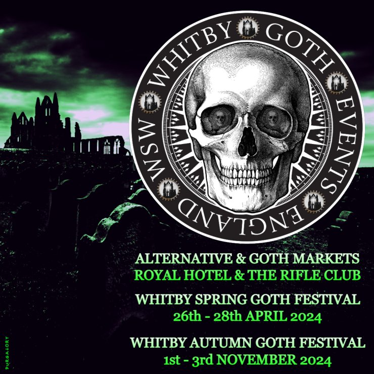 Whitby Spring Goth Festival 2024