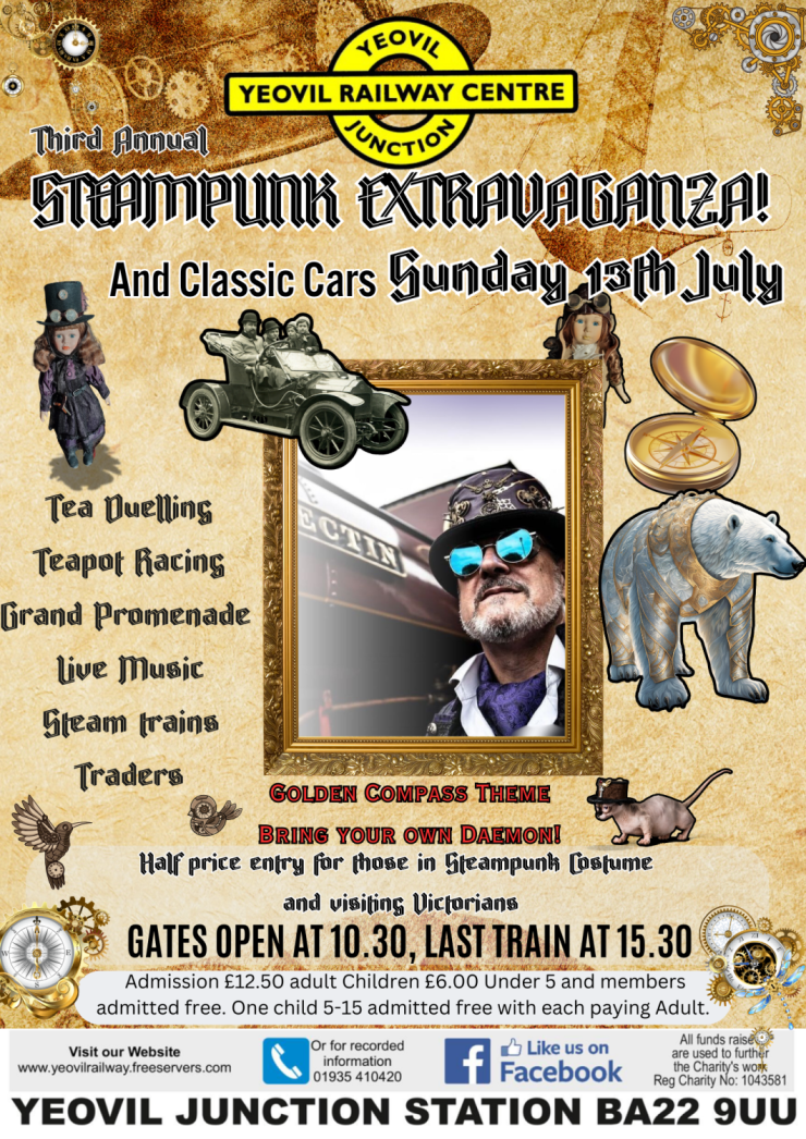 Yeovil Railway Centre Steampunk Extravaganza