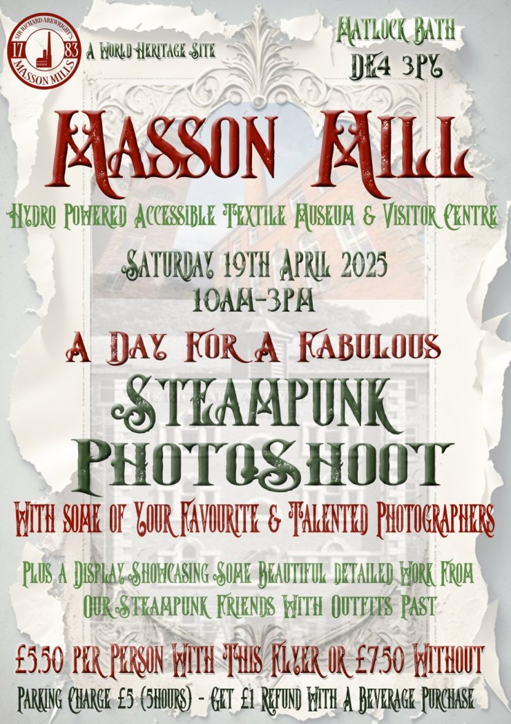 Masson Mills Steampunk Photoshoot