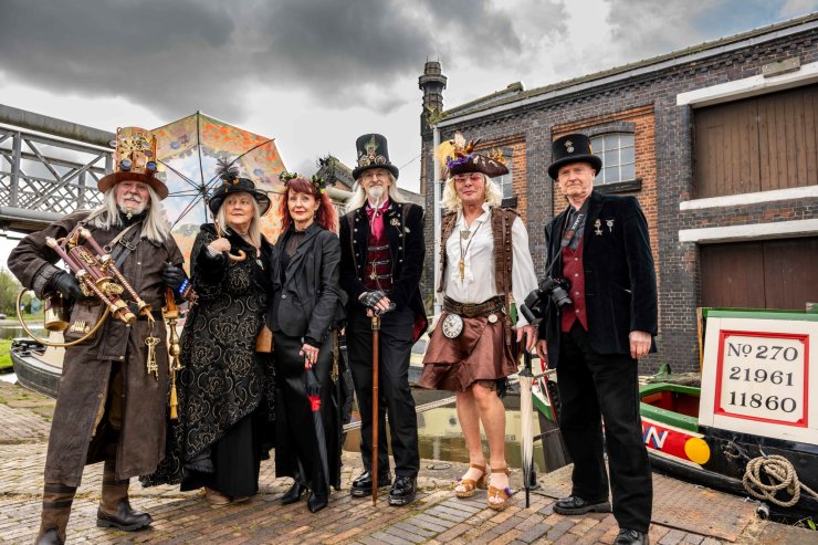 Steampunk Sunday at the National Waterways Museum