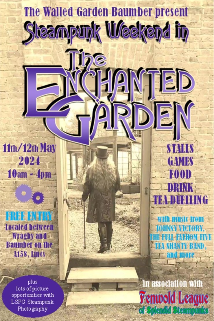 Steampunk Weekend in the Enchanted Garden